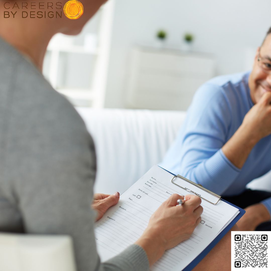 How does the resume writing process reduce job search stress?